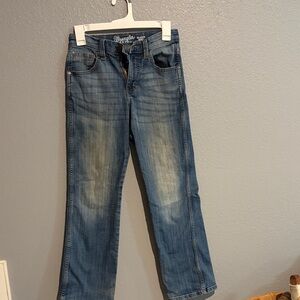 Wrangler Men's Classic Blue Bootcut Jeans